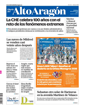 Cover of Diario del Alto Aragon