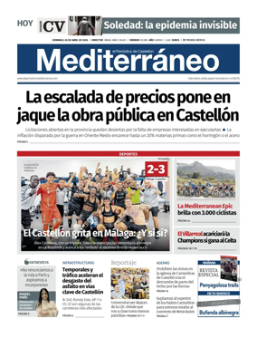 Cover of El Periodico Mediterraneo