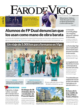 Cover of Faro de Vigo