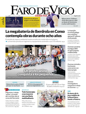 Cover of Faro de Vigo (Ourense)