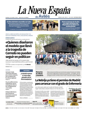Cover of La Nueva Espana (Aviles)