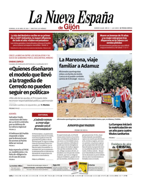 Cover of La Nueva Espana (Gijon)