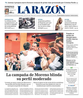 Cover of La Razon (Levante)