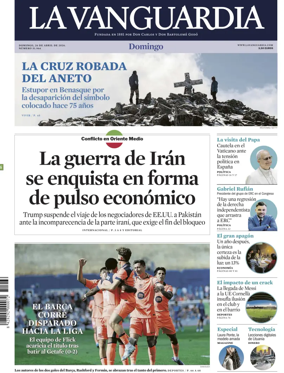 Cover of La Vanguardia (1st Edition)