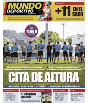 Cover of Mundo Deportivo (Gipuzkoa)