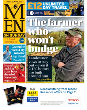 Cover of Manchester Evening News