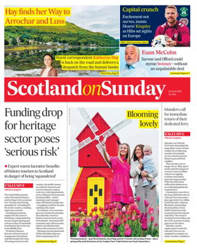 Cover of Scotland on Sunday