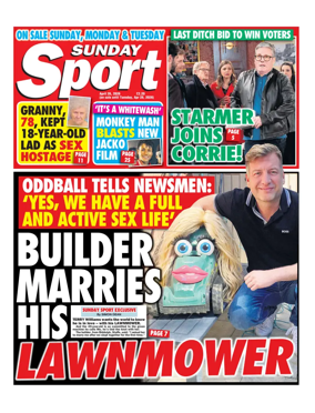 Cover of Sunday Sport