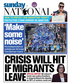 Cover of The National (Scotland)
