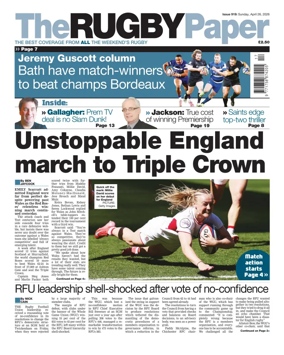 Cover of The Rugby Paper