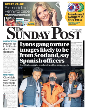 Cover of The Sunday Post (Central Edition)