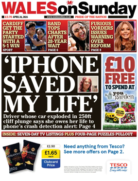 Cover of Wales On Sunday