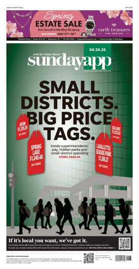 Cover of Asbury Park Press