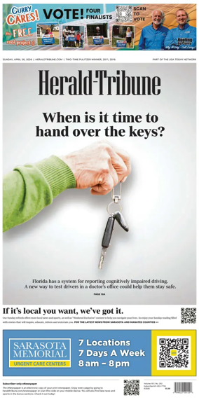 Cover of Herald-Tribune