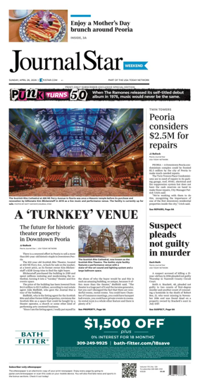 Cover of Journal Star (Peoria)