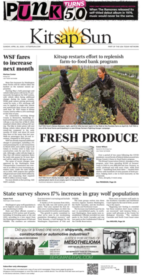 Cover of Kitsap Sun