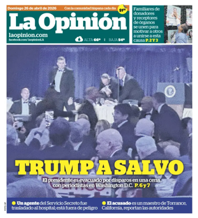 Cover of La Opinion