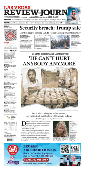 Cover of Las Vegas Review-Journal (Sunday)