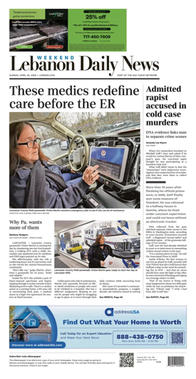 Cover of Lebanon Daily News