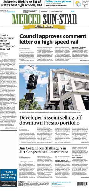 Cover of Merced Sun-Star (Weekend)