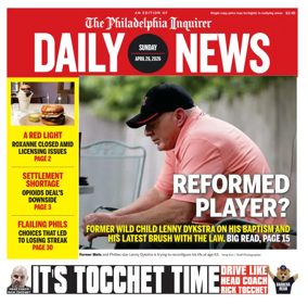 Cover of Philadelphia Daily News