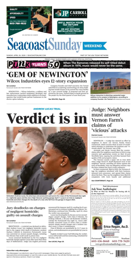 Cover of Portsmouth Herald