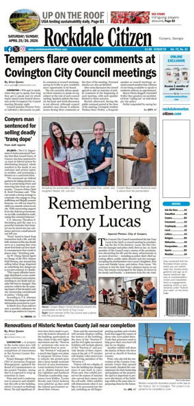 Cover of Rockdale Citiizen