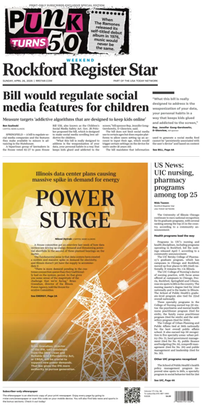 Cover of Rockford Register Star
