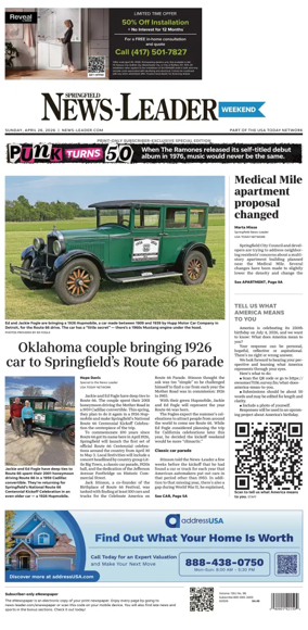 Cover of Springfield News-Leader