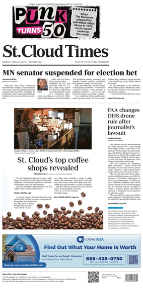 Cover of St. Cloud Times