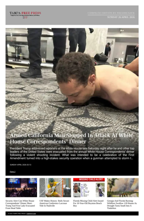 Cover of Tampa Free Press