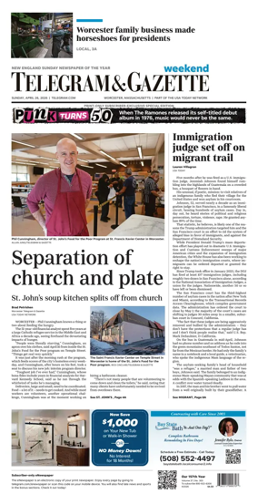 Cover of Telegram & Gazette