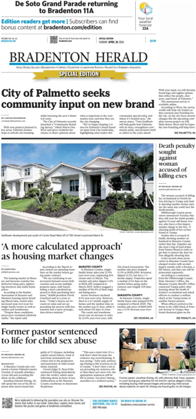 Cover of The Bradenton Herald (Sunday)