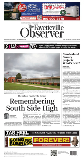 Cover of The Fayetteville Observer