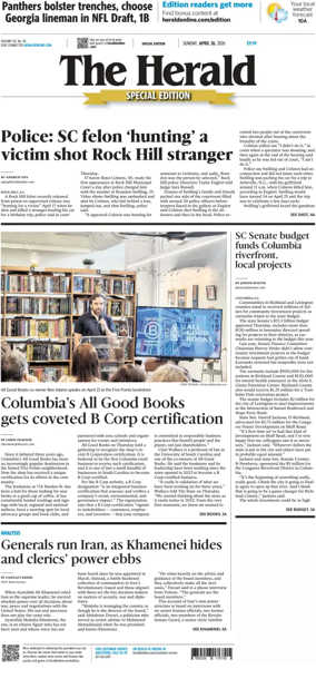 Cover of The Herald (Rock Hill)