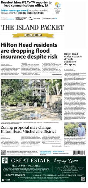 Cover of The Island Packet (Sunday)
