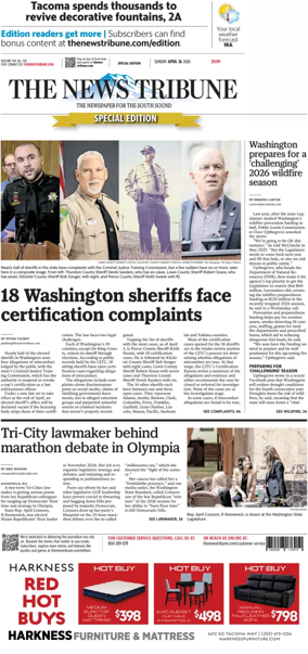 Cover of The News Tribune