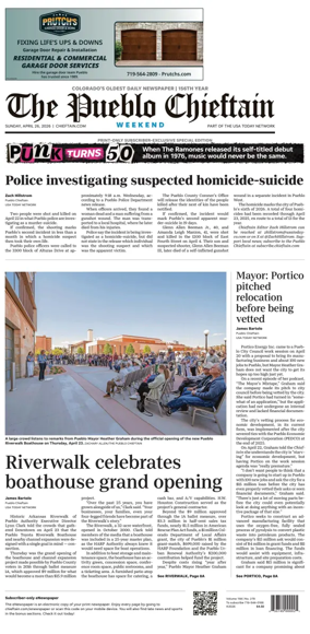 Cover of The Pueblo Chieftain