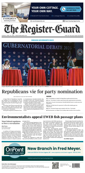 Cover of The Register-Guard