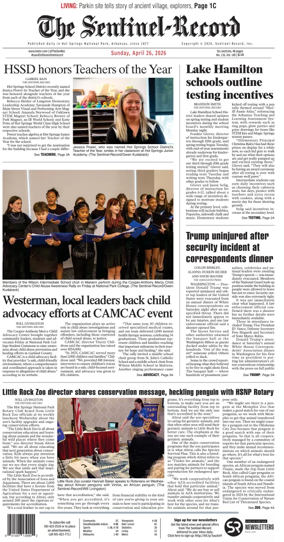 Cover of The Sentinel-Record