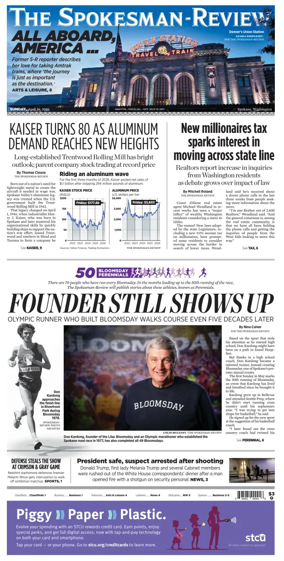 Cover of The Spokesman-Review (Spokane)