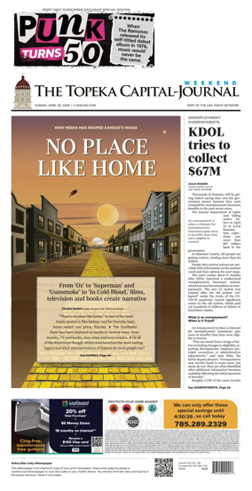 Cover of The Topeka Capital-Journal