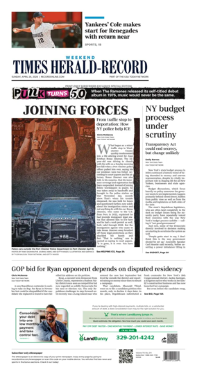 Cover of Times Herald-Record