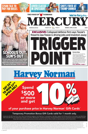 Cover of Mercury (Hobart)