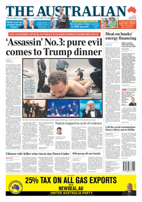 Cover of The Australian