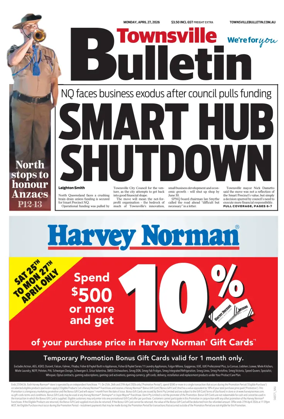 Cover of Townsville Bulletin