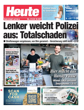 Cover of Heute - Wien Ausgabe