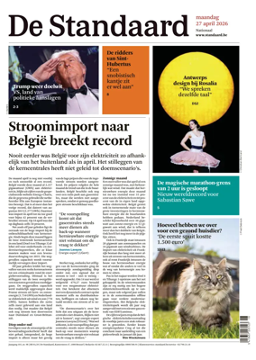 Cover of De Standaard