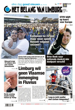 Cover of Het Belang van Limburg
