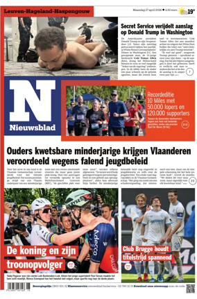 Cover of Het Nieuwsblad